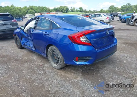 2016 Honda Civic Lx из США, поврежденный, VIN 19XFC2F50GE021609